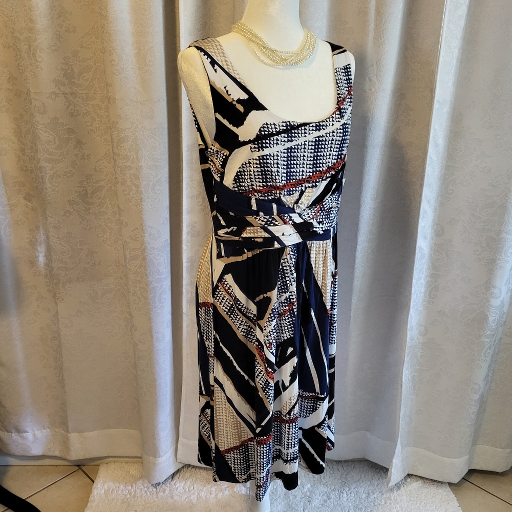 Spense Tank Shift Women Dress, Size L, Multicolor, Sleeveless, Casual, Cocktail